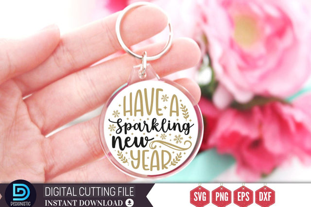 Have a sparkling new year SVG SVG DESIGNISTIC 
