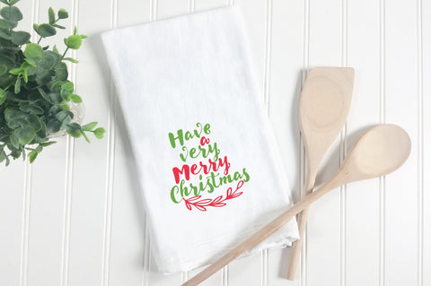 Have a Very Merry Christmas SVG Cut File - Christmas SVG SVG Old Market 