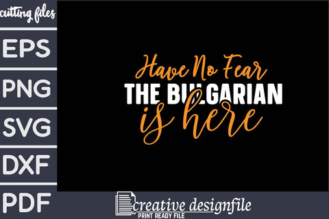 have no fear the bulgarian is here SVG farhad farhad 
