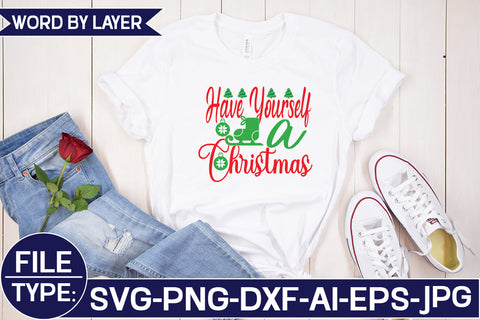 Have Yourself a Christmas SVG Cut File SVG Studio Innate 