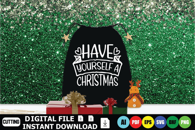 Have Yourself A Christmas SVG Shahin alam 