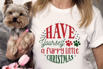 Have Yourself A Furry Little Christmas SVG Angelina750 