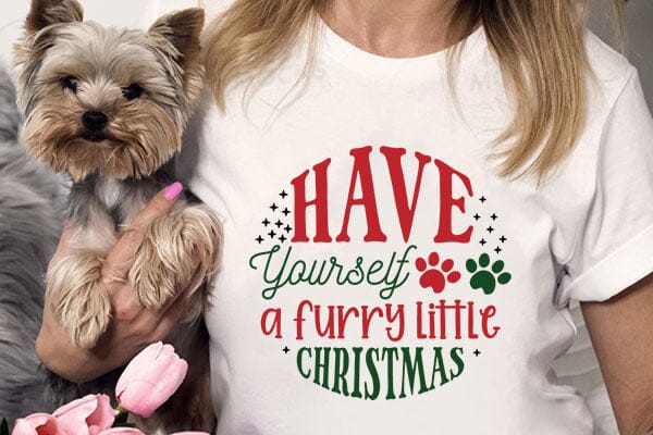 Have Yourself A Furry Little Christmas SVG Angelina750 