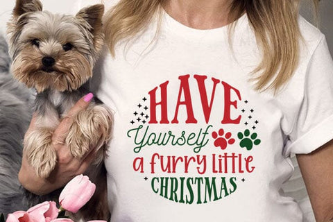 Have Yourself A Furry Little Christmas SVG Angelina750 