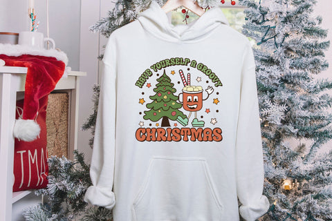 Have Yourself a Groovy Christmas Sublimation Sublimation CraftLabSVG 
