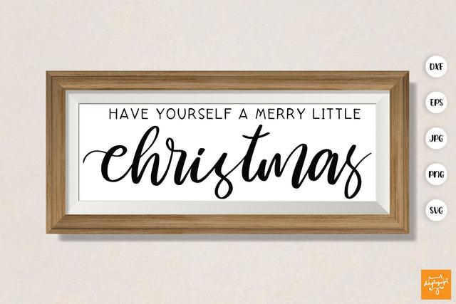 Have Yourself A Merry Little Christmas SVG Christmas Quotes SVG dapiyupi store 
