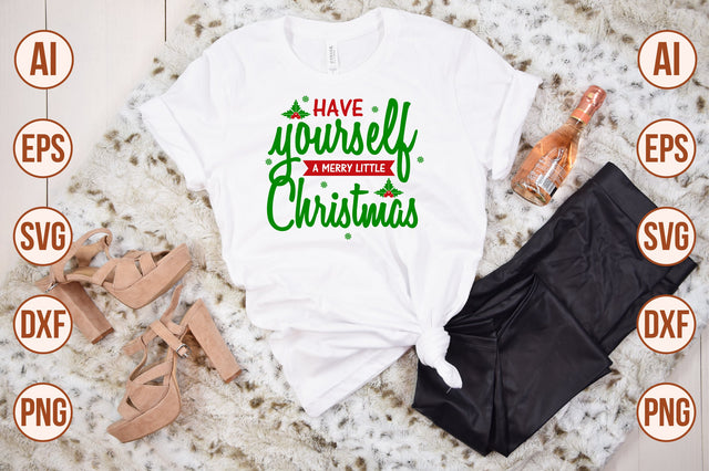 Have yourself a merry little christmas svg SVG shah alam 