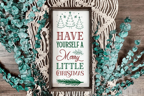 Have yourself a merry little SVG Design SVG Regulrcrative 