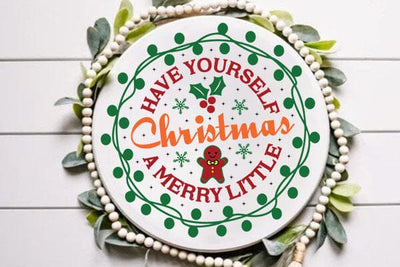 have yourself christmas a merry little SVG Angelina750 