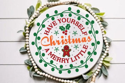 have yourself christmas a merry little SVG Angelina750 