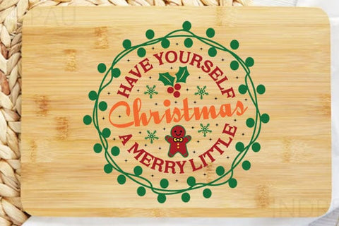 have yourself christmas a merry little SVG Angelina750 
