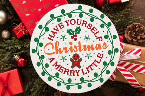 have yourself christmas a merry little SVG Angelina750 