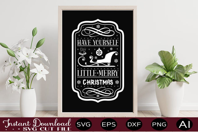 have yourself little merry christmas svg Design SVG designmaster24 