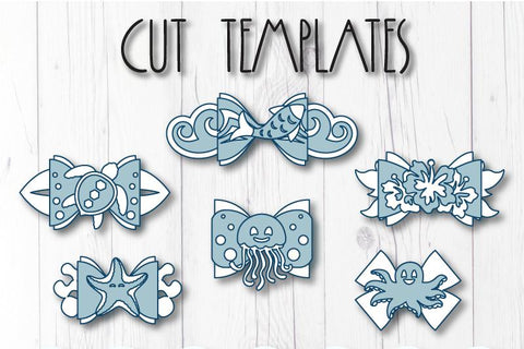 Hawaii bows bundle SVG ArtiCuties 