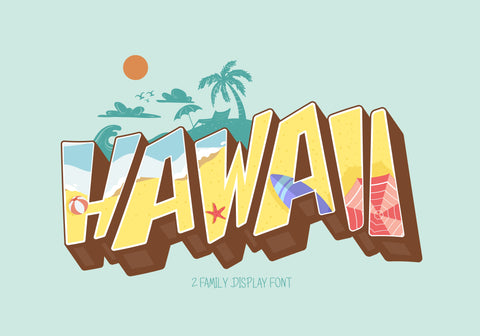 Hawaii Font BB Digital Arts 