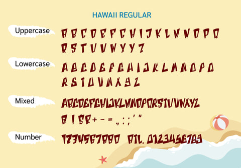 Hawaii Font BB Digital Arts 