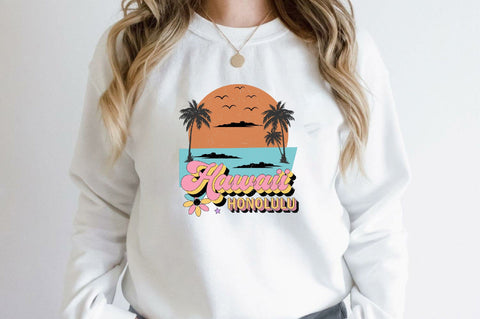 Hawaii Honolulu Sublimation SVGArt 
