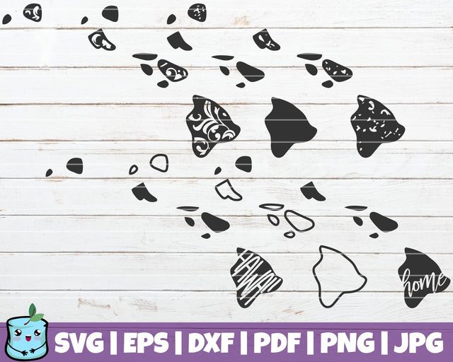 Hawaii State SVG MintyMarshmallows 