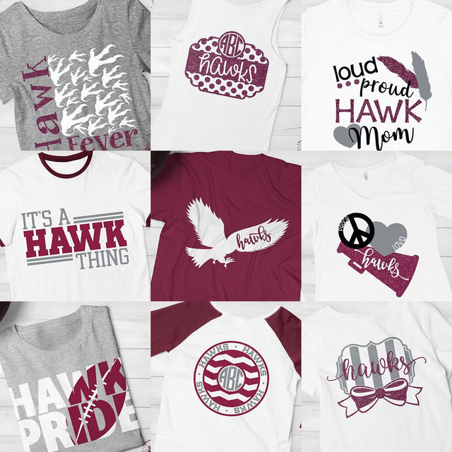Hawks Spirit Bundle SVG Kelly Lollar Designs