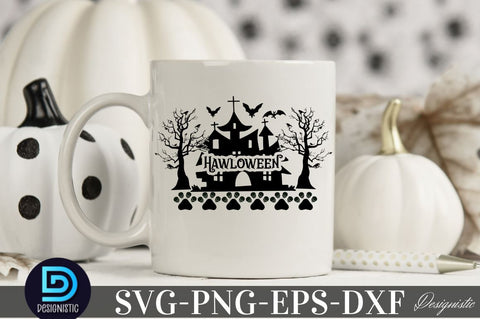 Hawloween, Halloween Dog SVG SVG DESIGNISTIC 