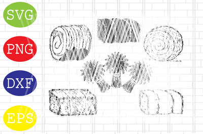 Hay Bale Svg, Straw SVG, Farming SVG, Hay Clipart, Hay Files for Cricut, Hay Cut Files For Silhouette, Hay Dxf, Hay Png SVG DigitalSvgFiles 