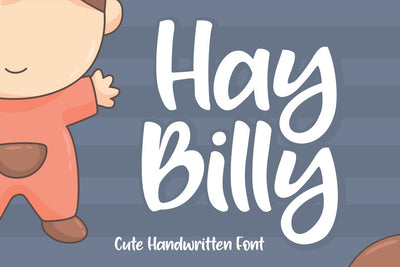 Hay Billy Font Zeenesia Std 