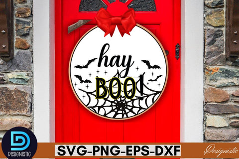 Hay boo! SVG SVG DESIGNISTIC 