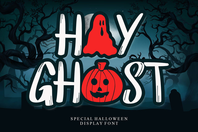 Hay Ghost Font Afandi Studio 