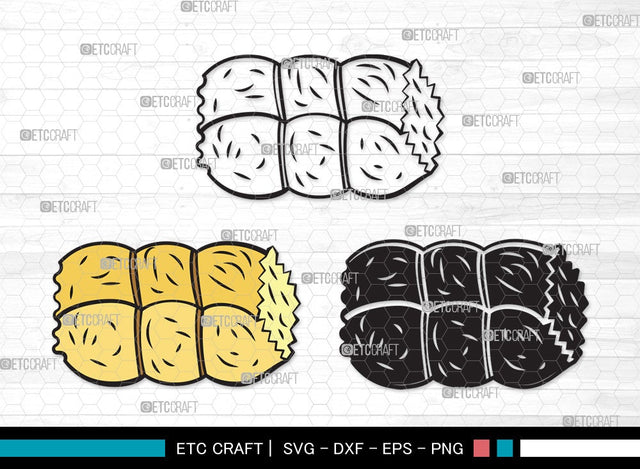Hay SVG | Haystack Svg | Farm Svg | Farming Svg | Hay Clipart SVG ETC Craft 