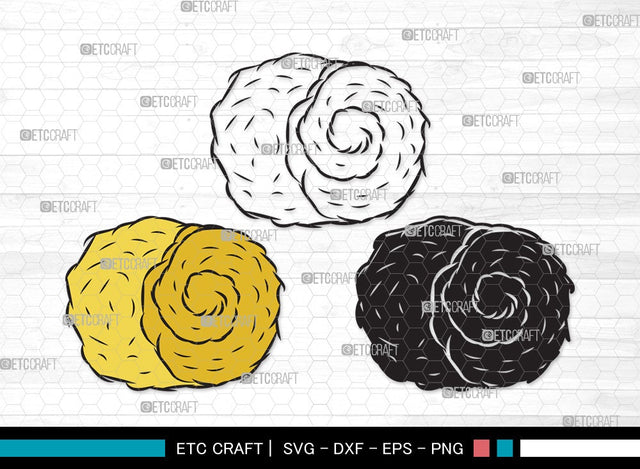 Hay SVG | Haystack Svg | Farm Svg | Farming Svg | Hay Clipart SVG ETC Craft 