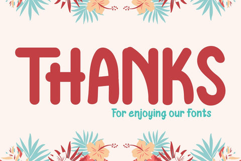 HAYASI | Summer San Serif Display Font twinletter 