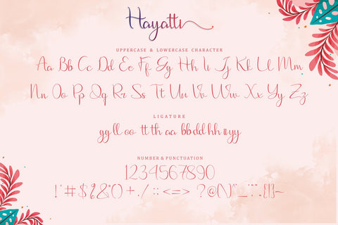 Hayatti Font Sakha Design Studio 