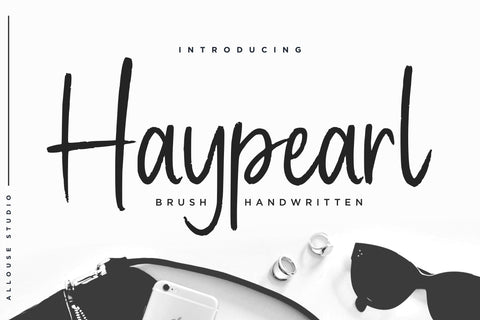 Haypearl Font Allouse.Studio 