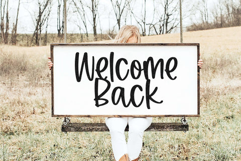 Haystacked - A Handwritten Script Font Font KA Designs 