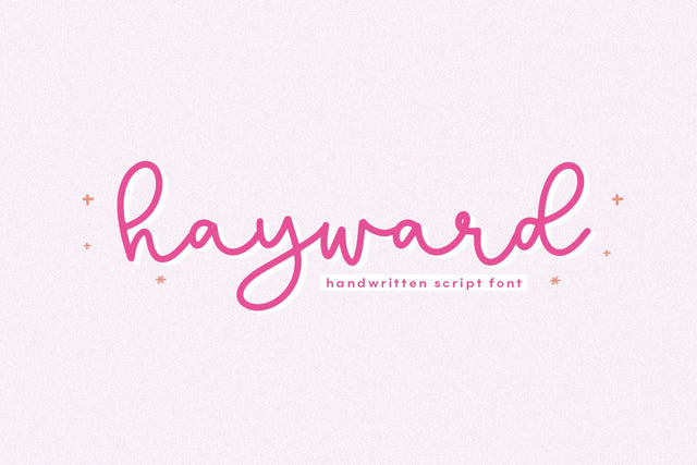 Hayward - Handwritten Script Font Font KA Designs 