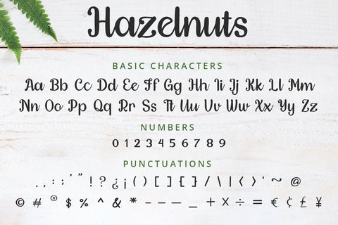 Hazelnuts - Handwritten Font Font Alpaprana Studio 