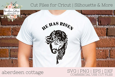 He Has Risen SVG SVG Aberdeen Cottage 