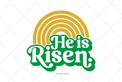 He Is Risen, Bible Verse Svg, In 3 Days, Jesus Png SVG SVG Digital Designer 