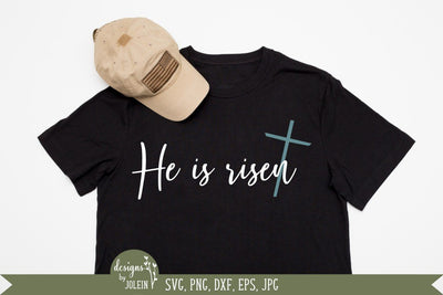 He is risen Easter svg SVG Designs by Jolein 