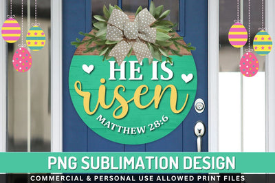He is risen matthew 28 6 Sublimation PNG Sublimation Regulrcrative 