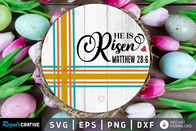 He is risen matthew 28 6 SVG SVG Regulrcrative 