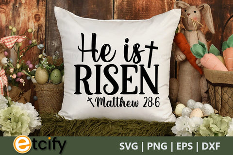 He is risen matthew 28:6 SVG SVG etcify 