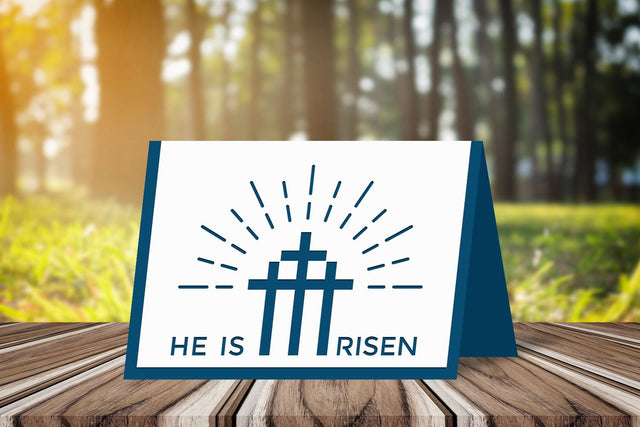 He Is Risen Papercut Easter Card SVG SVG Risa Rocks It 