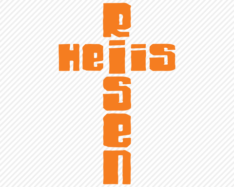 He Is Risen | Religious SVG SVG Texas Southern Cuts 