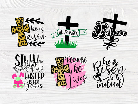 He is Risen SVG, Jesus Svg, Cross Svg, Religious SVG TonisArtStudio 