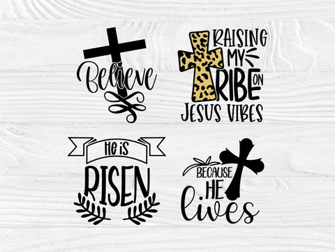 He is Risen SVG, Jesus Svg, Cross Svg, Religious SVG TonisArtStudio 