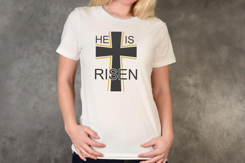 He is Risen Svg, Jesus Svg, Easter Svg, Cross Svg, Bible Svg SVG Pinoyart Kreatib 