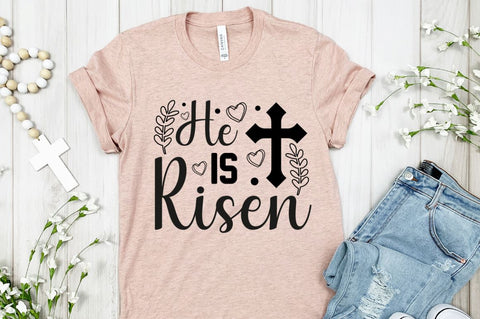 He is risen SVG SVG DESIGNISTIC 