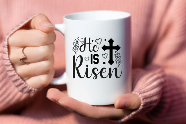 He is risen SVG SVG DESIGNISTIC 