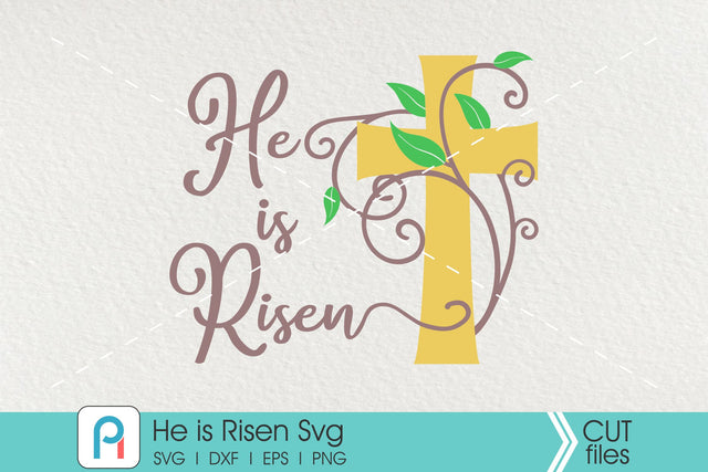 He is Risen Svg SVG Pinoyart Kreatib 